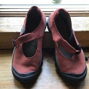 Keen Red Leather Mary Jane